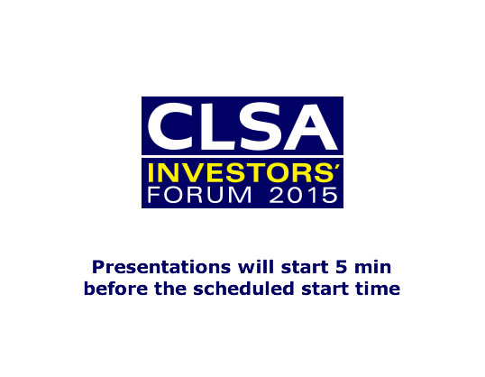 CLSA Investors' Forum